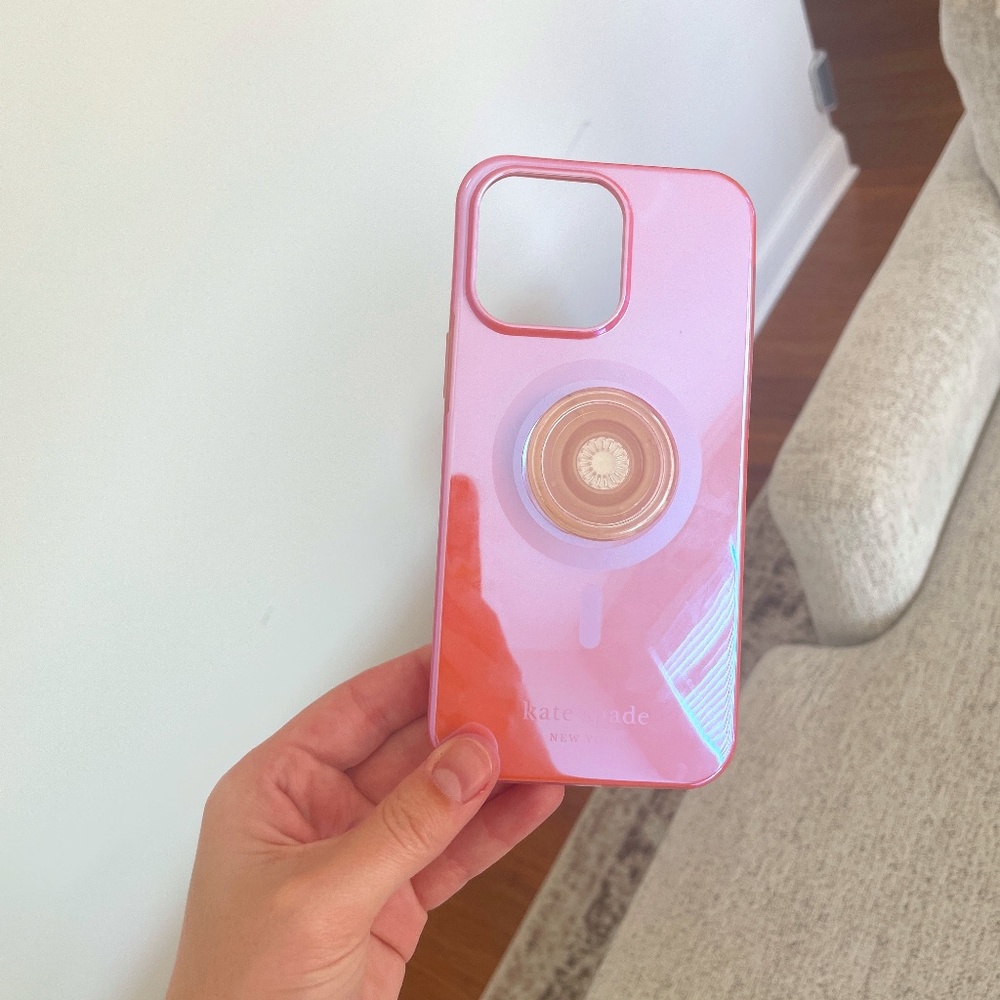 iPhone 14 Pro Max Kate Spade Case w/ Popsocket